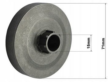 КОРЗИННЫЙ БАРАБАН С ПЛАВАЮЩЕЙ ШЕСТЕРНЕЙ МУФТЫ SAW SPELL.