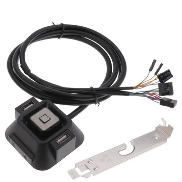 Выключатель питания настольного ПК, порт USB и сброс