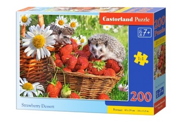 Puzzle 200 B-222025 Strawberry Dessert