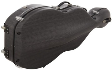 Футляр для виолончели 4/4 M-корпус с эффектом стали, черный
