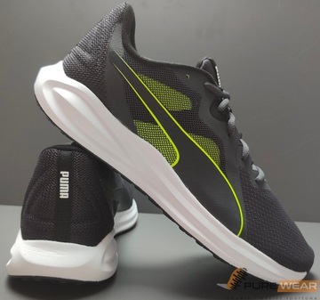 Buty męskie sportowe Puma Twitch Runner Sport r.47 Lekkie Szare Sneakersy