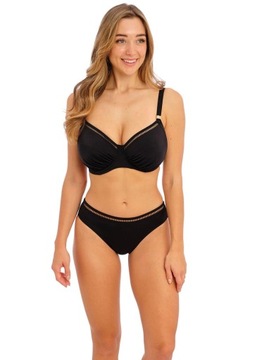 East Hampton biustonosz bikini Gathered FullCup czarny - Fantasie Swim 70F