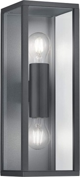 Trio Leuchten Kinkiet Ogrodowy Antracyt E27 60 W