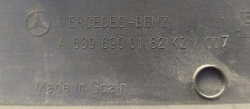 LIŠTA DVEŘE LEVÝ PŘEDNÍ MERCEDES VITO W639 639