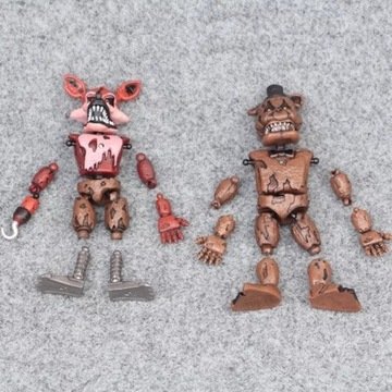 НАБОР ИЗ 6 ФИГУР FNAF FIVE NIGHTS AT FREDDY'S ФИГУРКИ