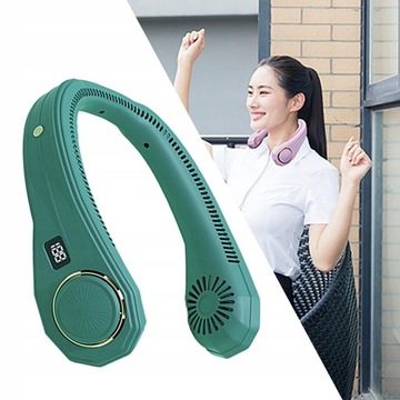 Портативный шейный вентилятор, 4000 мАч.