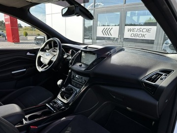 Ford Kuga II SUV Facelifting 1.5 EcoBoost 150KM 2018 Ford Kuga 8xAlu! I-ręka, Kamera, Skóra+Alkantara, zdjęcie 16