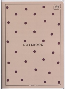 Блокнот Interdruk А5, 60 листов LINIA DZIWCZYKI, микс обложек