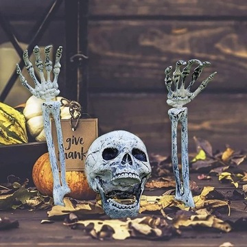 STRASZNA DEKORACJA NA HALLOWEEN W KSZTAŁCIE C