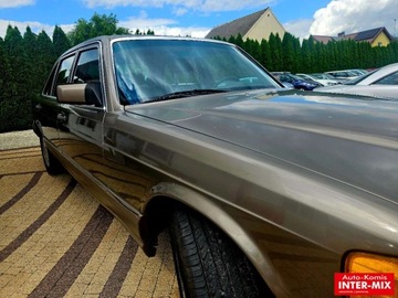 Mercedes Klasa S W126 Sedan 4.2 SE,SEL 204KM 1987 Mercedes-Benz Klasa S Sprawny super stan long Okazja 4.2 Benzyna 204KM, zdjęcie 9