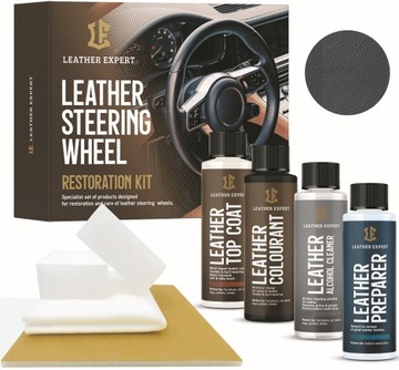 Комплект для восстановления кожи рулевого колеса автомобиля 4x50 мл