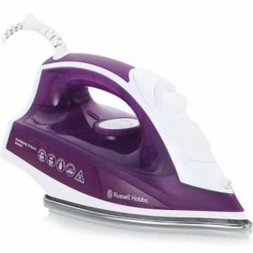 Паровой утюг Мощный, без капель Подача пара + САМООЧИЩАЮЩИЙСЯ RUSSELL HOBBS
