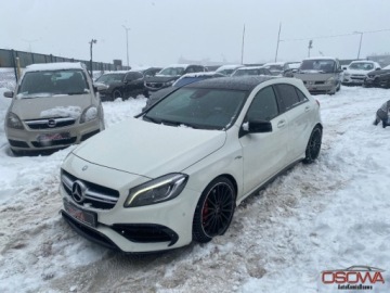 Mercedes Klasa A W176 Hatchback 5d Facelifting AMG 45 AMG 381KM 2016 Mercedes-Benz Klasa A A45 Race pak.performance salon PL 1 wl. Ful serwis, zdjęcie 11