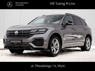 Volkswagen Touareg III SUV 3.0 V6 SCR TDI 286KM 2022 Volkswagen Touareg R-Line 3.0 TDI 286 KM Masaz Hak Salon PL Autotrade