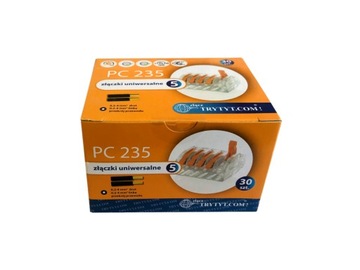 Trytyt PC 235 - Szybkozłączka uniwersalna 5X drut linka 30szt