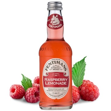 FENTIMANS Sparkling Raspberry ANGIELSKA LEMONIADA MALINOWA NAPÓJ 0,275l