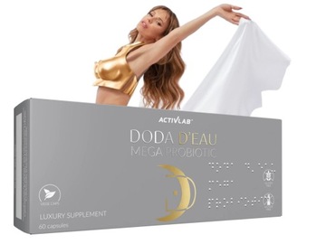 DODA D'EAU MEGA PROBIOTIC Zdrowe jelita 60 kapsułek ACTIVLAB D.W. 19/03/25
