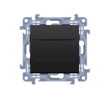 КРЫШКА НА 10 РАМОК SIMON МАТОВЫЙ ЧЕРНЫЙ CPS.01/49