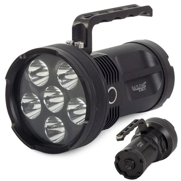 LATARKA BAILONG SZPERACZ POLICYJNA MOCNA LED T6 x6