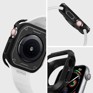 Etui SPIGEN Rugged Armor Case do Apple Watch 9/8/7/SE/6/5/4 45/44mm