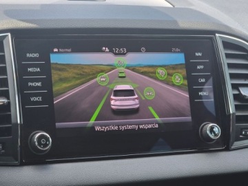 Skoda Karoq Crossover Facelifting 1.5 TSI ACT 150KM 2023 Skoda Karoq AAC, Matrix, Ambiente, Nawigacja, Podgrzewane Fotele i Kierown, zdjęcie 16