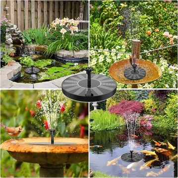 Плавающий фонтанный насос на солнечной энергии