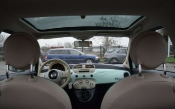 Fiat 500 II Seria 3 0.9 TwinAir 85KM 2014 Fiat 500 0.9B 2014r Klima Panorama 2 KPL KOL Sprowadzony Oplacony, zdjęcie 19