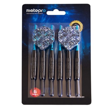 Matepro ПРОФЕССИОНАЛЬНЫЙ НАБОР ИЗ 6 ДАРТС КОШЕЛЕК SIZAL