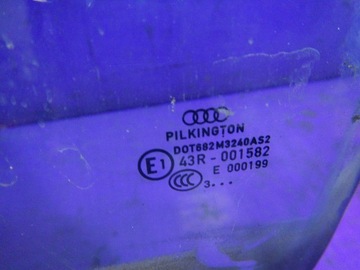 AUDI A3 8P HB 3D 3 DVEŘE 03-13 SKLO (OKNO) DVEŘNÍ LEVÝ