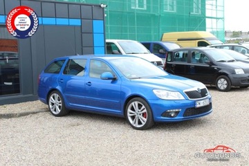 Skoda Octavia II Kombi 2.0 TFSI 200KM 2009 Skoda Octavia vRS 2.0 200ps, Nawigacja, Polskory, Xenony 2.0 Benzyna