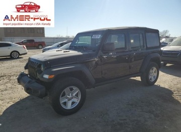 Jeep Wrangler IV 2021 Jeep Wrangler Unlimited Sport 2021 3.6l 3.6 Benzyna 285KM