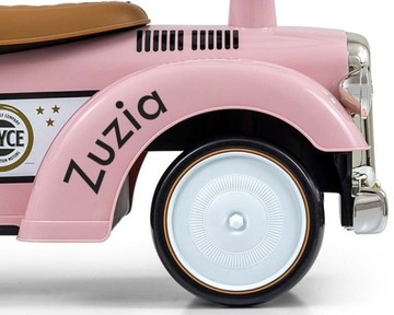 Jeździk dla Dziewczynki Prezent dla Rocznego Dziecka Royce Autko z imieniem