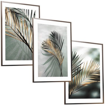 30x40 ZESTAW OBRAZY W RAMIE PLAKAT RAMKA NATURA GAŁĄZKA BOHO ELEGANCKI