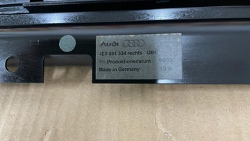 AUDI A8 D3 СТАЛОНКА ЗАДНЯЯ ЛЕВАЯ 4E0861333 ПРАВАЯ 4E0861334