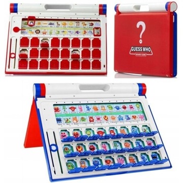 СЕМЕЙНАЯ ЛОГИЧЕСКАЯ ИГРА УГАДАЙ КТО? 8 ДОСОК ДЛЯ ЧЕМОДАНА УГАДАЙТЕ, ЧТО
