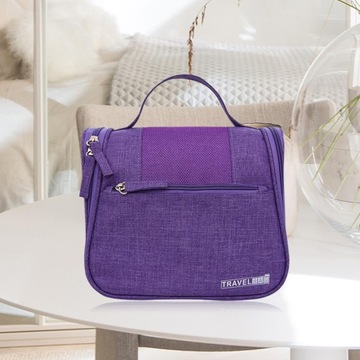 Косметичка Портативная дорожная сумка для хранения с несколькими карманами.