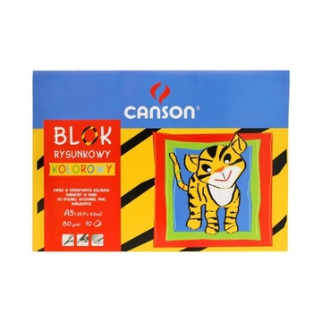 Blok rysunkowy A3 Kolorowy Canson