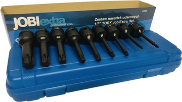 Набор ударных головок TORX 1/2