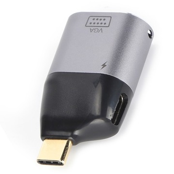 Портативный адаптер TypeC Male-VGA
