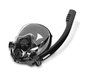 DIDEEP Универсальный набор для дайвинга: маска с трубкой + кислородный баллон 0,5 л.
