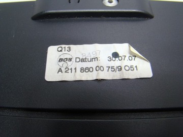 MERCEDES W211 KOMBI - ROLETA KUFRU A2118600075
