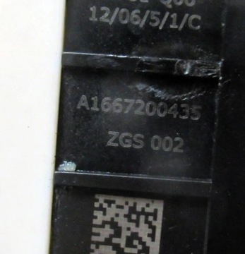 MERCEDES B TŘÍDA W246 ZÁMEK DVEŘE PRAVÝ PŘEDNÍ A1667200435