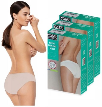 3-PAK MAJTKI FIGI GATTA KIKI MINI BIKINI NATURAL S