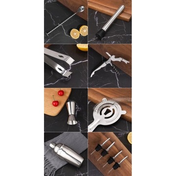 Набор для бармена GASTON, 17 элементов.