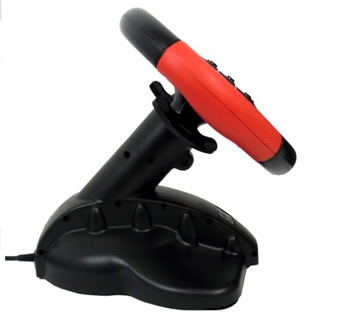 KIEROWNICA DO GIER Z PEDAŁAMI PC PS2 PS3 WIBRACJE