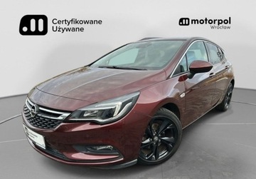 Opel Astra K Hatchback 5d 1.4 Turbo 150KM 2018 Opel Astra Dynamic, Tempomat, GPS, Kamera, Podgrzewane fotele i kierownica