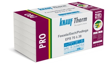 Styropian Knauf Fasada 0,038 EPS 70 Biały gr. 25 cm