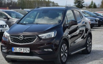 Opel Mokka I SUV 1.6 CDTI Ecotec 110KM 2017 Opel Mokka 1.6D Brazowy Navi Kamera Oryginal Lakier Jasna Skora Sprowadzo