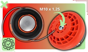 АВТОМАТИЧЕСКАЯ СТРИММЕРНАЯ ГОЛОВКА ДЛЯ БЕНЗИНОВОЙ ЩЕТКИ BRIVER И БЕНЗИНОВОЙ BRIZZINTER