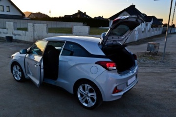 Hyundai i20 II Coupe 1.4 MPI 100KM 2015 COUPE/full opcja fULL LED/Zarejestrowany, zdjęcie 9